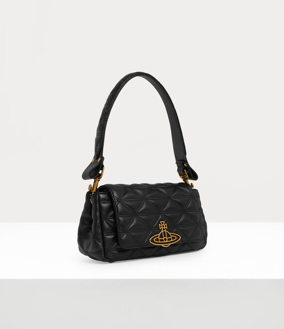 Vivienne Westwood Hazel Small Handbag in BLACK